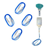 Kit 30 Equipo De Nutrição E Dieta Enteral Biomass S Frasco