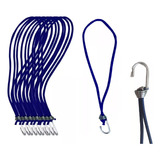 Kit 30 Extensor Elástico Corda Fixador Lona Caminhão 35cm