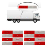 Kit 30 Faixa Laterais Dm Original Para Caminhão Guincho Bau