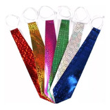 Kit 30 Gravatas Holograficas