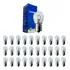 Kit 30 Lampadas 1141 24v 1 Polo P21w 21w Gauss Gl1141b