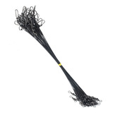 Kit 30 Leader Chicote Empate Girador Snap N 4 Black