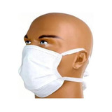 Kit 30 Máscaras Tnt Facial Descartável Dupla Com Tiras