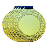 Kit 30 Medalhas De 55mm Com Centro Liso Olimpíadas Ramo Top
