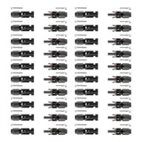 Kit 30 Pares Conector Mc4 Plug Energia Solar Fotovoltaica