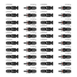 Kit 30 Pares Conector Mc4 Plug Energia Solar Fotovoltaica