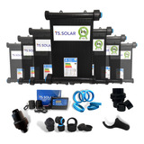 Kit 30 Placas 3mt Completo Aquecedor Solar Piscina 27m Fr