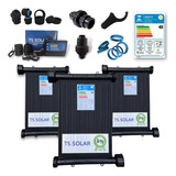 Kit 30 Placas 3mt Completo Aquecedor Solar Piscina 27m Fr