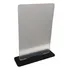 Kit 30 Placas Troféu Acrílico 2mm 10x15cm C/base Preta