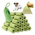 Kit 30 Refil Cata Caca Biodegradável 450 Saquinho Saco P pet Cor Verde claro