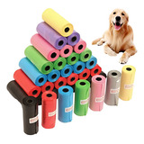 Kit 30 Refil Cata Caca Rolinhos Pet Sacolas Saquinho De Lixo
