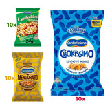Kit 30 Sacos Amendoim Santa Helena Sortidos 24g