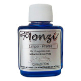 Kit 30 Un Limpa Prata Monzi Pequeno 35ml