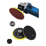 Kit 30 Un Lixa Disco Velcro Suporte 115mm P esmerilhadeira