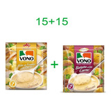 Kit 30 Un Sopa Vono Batata Com Carne Peito Frango Com Queijo