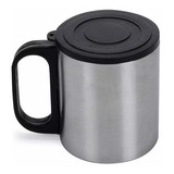 Kit 30 Unid Caneca De Inox Com Tampa De Plástico 200 Ml