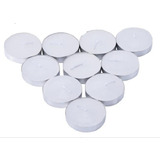 Kit 30 Velas Brancas Flutuante Piscina Decoração Casamento