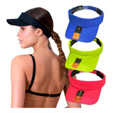Kit 30 Viseira Praia Esporte Boné Dry Fit Atacado Praia Sol