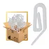 Kit 300 Clips Gancho Para Cortina