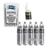 Kit 300 Esferas 4 5 Leão Tictac Óleo Silicone 5x Co2 12g