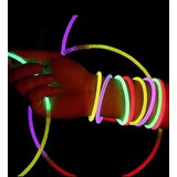 Kit 300 Pulseiras Neon Alto Brilho Balada Festa Atacado