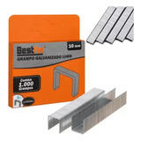 Kit 3000 Grampos 10mm Grampeador Manual Tapeceiro Bestfer