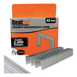 Kit 3000 Grampos 12mm Grampeador Manual Tapeceiro Bestfer