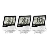 Kit 30un Termo Higrômetro Sensor Externo Medidor Temperatura