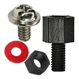 Kit 31 Espaçador Nylon C paraf porca arruela P gab placa Mãe