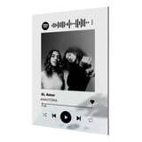Kit 31 Placas Spotify Personalizada Com