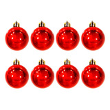 Kit 32 Bolas Bolinhas De Natal Lisas 3cm Cores Sortidas