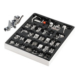 Kit 32 Calcadores Maquina Costura Singer Janome Elgin Brothe