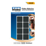 Kit 32 Feltro Protetor Adesivo Sofá Pé Cadeira Mesa Tekbond