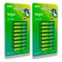Kit 32 Pilhas Elgin Alcalina Longa Duração Aaa Palito