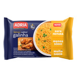 Kit 33x Macarrão Instantâneo Miojo Adria Sabor Galinha 75g
