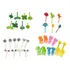 Kit 34 Pcs Garfinhos Petiscos Dinossauro Divertidos Escolar