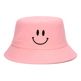 Kit 35 Chapéu Bucket Hat New Carinha Feliz Smile