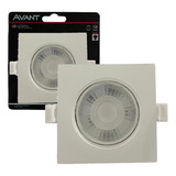 Kit 35 Spot Led Quadrado 5w Branco Frio 6500k Gesso Forro