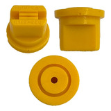 Kit 36 Bico Leque Plástico Amarelo Para Pulverização Vazão 2