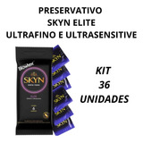 Kit 36 Camisinhas Ultrafina Ultra sensível Skyn Elite
