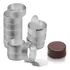 Kit 36 Forminhas Pão De Mel N°1 Fundo Falso Aluminio