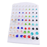 Kit 36 Pares Brincos Pequenos Revenda Inox Atacado Unissex