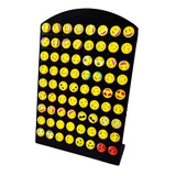 Kit 36 Pares De Brinco Emoji