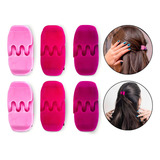 Kit 36 Piranhas Presilha Pequena Cabelo Tridente Tons Rosa