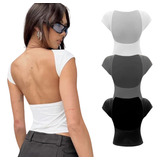 Kit 3cropped Costa Nua