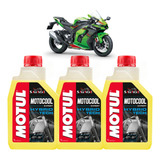 Kit 3l Fluído Arrefecimento Radiador Motul Ninja Zx10 Zx10r
