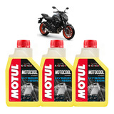 Kit 3l Fluído De Arrefecimento Radiador Motul Yamaha Mt 07