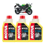 Kit 3l Fluído Líquido Arrefecimento Radiador Motul Zx6r 636