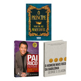 Kit 3livros Pai Rico