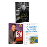 Kit 3livros Pai Rico